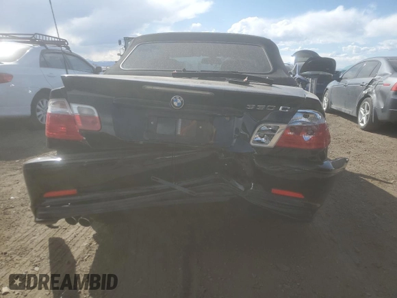 2002 BMW 3 Series 330Ci with VIN WBABS53482JU95296, listed as a Copart auction lot 50978565 with 104,135 mi miles and Salvage Title. Bid and sale history available at DreamBid. Image 6.