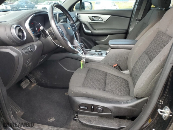 2020 Chevrolet Blazer LT with VIN 3GNKBCR43LS697825, listed as a Copart auction lot 57707434 with 43,489 mi miles and Salvage Title. Bid and sale history available at carsss.com. Image 7.