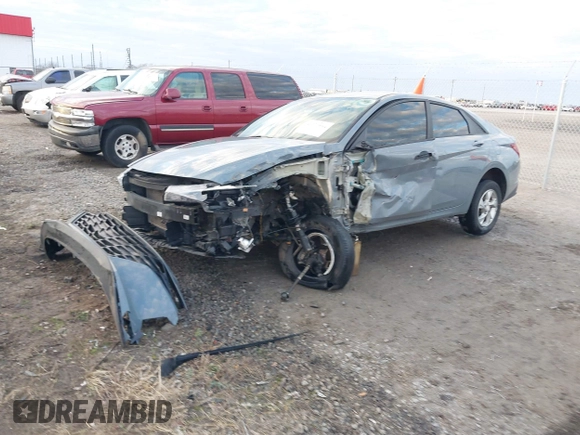 2022 Hyundai Elantra SE with VIN KMHLL4AG9NU289768, listed as a IAAI auction lot 41173804 with 48,582 mi miles and . Bid and sale history available at DreamBid. Image 17.