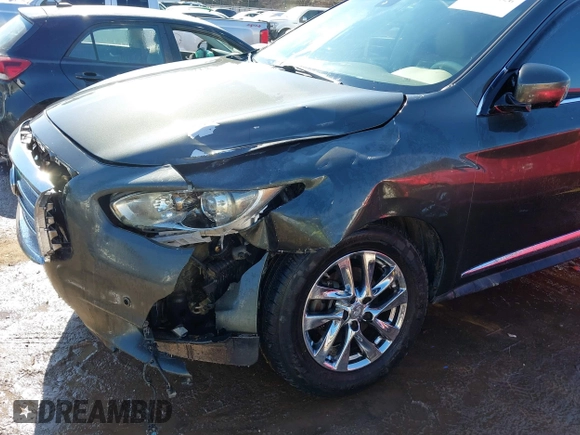 2014 Infiniti QX60 with VIN 5N1AL0MN0EC547112, listed as a IAAI auction lot 41579226 with 179,985 mi miles and . Bid and sale history available at DreamBid. Image 6.