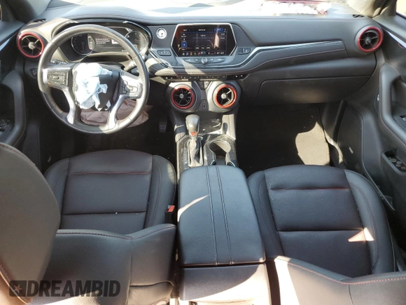 2022 Chevrolet Blazer RS with VIN 3GNKBKRS0NS219177, listed as a Copart auction lot 71610744 with 23,116 mi miles and Salvage title. Bid and sale history available at DreamBid. Image 8.