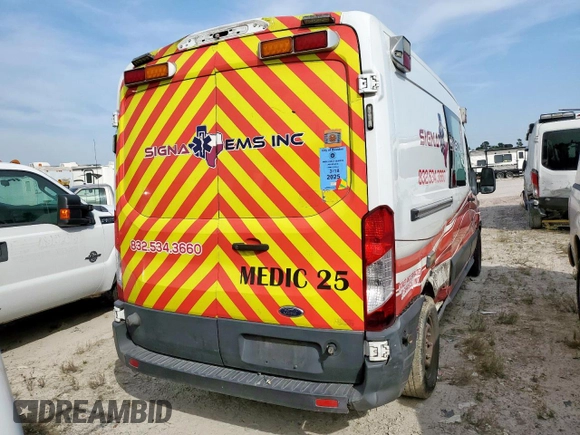 2018 Ford Transit с VIN 1FDYR2CM7JKA80501, выставлен на аукционе Copart как лот 54597915 с пробегом 353 695 миль миль и Списание • Salvage title. История ставок и продаж доступна на DreamBid. Изображение 6.