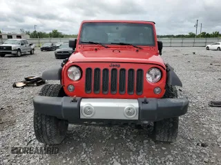 2015 Jeep Wrangler Unlimited Sport with VIN 1C4BJWDG6FL568082, listed as a Copart auction lot 58242945 with 114,637 mi miles and Salvage title. Bid and sale history available at DreamBid. Image 5.
