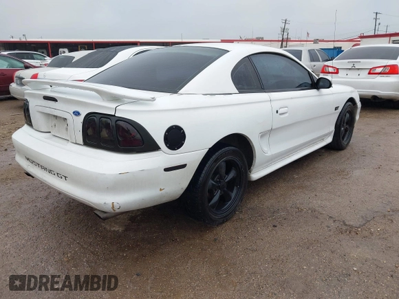 1997 Ford Mustang GT with VIN 1FALP42X7VF193106, listed as a IAAI auction lot 41960062 with 150,687 mi miles and . Bid and sale history available at DreamBid. Image 4.