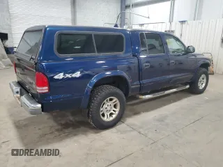 2004 Dodge Dakota SLT with VIN 1D7HG48N74S729943, listed as a Copart auction lot 55518285 with 179,191 mi miles and Clean Title. Bid and sale history available at carsss.com. Image 3.