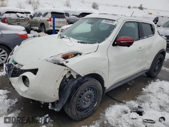 2016 Nissan Juke SL with VIN JN8AF5MV3GT651626, listed as a Copart auction lot 79559784 with 96,708 mi miles and Salvage Title. Bid and sale history available at DreamBid. Image 1.