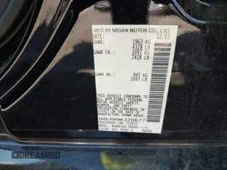 2022 Nissan Altima 2.5 SV with VIN 1N4BL4DV6NN320677, listed as a IAAI auction lot 41636623 with 65,696 mi miles. Bid and sale history available at carsss.com. Image 9.