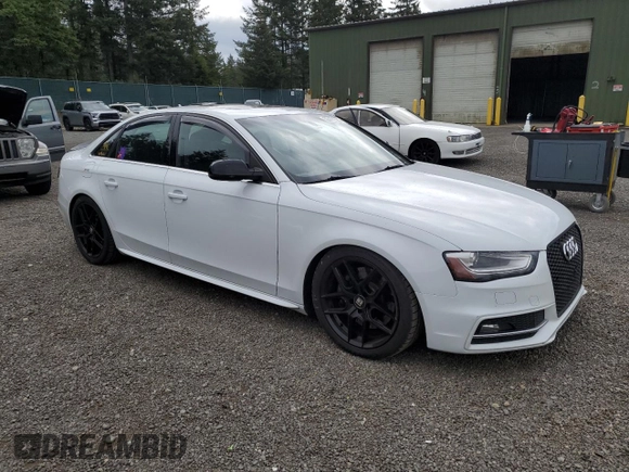 2013 Audi S4 Premium Plus z VIN WAUBGAFL4DA163369, wystawiony jako Copart lot #56471525 z przebiegiem 157 916 mil mil oraz Szkoda całkowita • Salvage title. Historia ofert i sprzedaży dostępna na DreamBid. Obrazek 4.