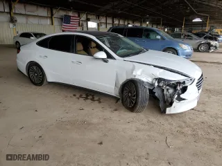 2021 Hyundai Sonata Hybrid Limited with VIN KMHL54JJ9MA032566, listed as a Copart auction lot 49005615 with 67,704 mi miles and Salvage Title. Bid and sale history available at carsss.com. Image 4.