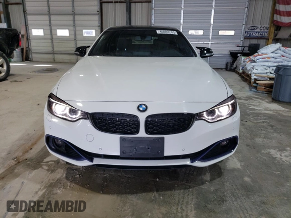 2016 BMW 4 Series 428i xDrive with VIN WBA4C9C55GG137762, listed as a Copart auction lot 46083245 with 100,591 mi miles and Salvage Title. Bid and sale history available at DreamBid. Image 5.