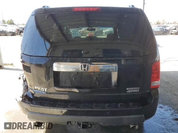 2011 Honda Pilot Touring with VIN 5FNYF4H91BB056903, listed as a Copart auction lot 49867425 with 102,135 mi miles and Salvage Title. Bid and sale history available at carsss.com. Image 6.