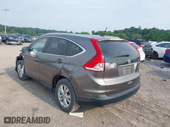 2012 Honda CR-V EX-L with VIN 5J6RM4H78CL019218, listed as a IAAI auction lot 42492790 with 166,217 mi miles and . Bid and sale history available at DreamBid. Image 3.