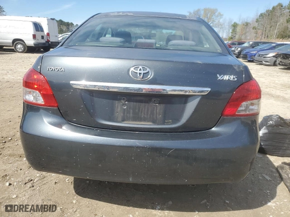 2007 Toyota Yaris with VIN JTDBT903X71067336, listed as a Copart auction lot 50500595 with 196,914 mi miles and Salvage Title. Bid and sale history available at carsss.com. Image 6.