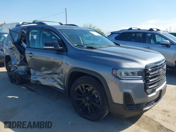 2021 GMC Acadia SLE with VIN 1GKKNKLA6MZ212742, listed as a IAAI auction lot 41808868 with 45,693 mi miles and . Bid and sale history available at DreamBid. Image 1.