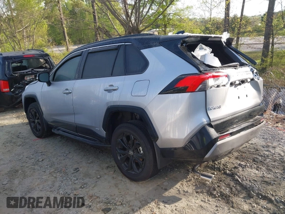2024 Toyota RAV4 Hybrid XSE with VIN 4T3E6RFV1RU162692, listed as a IAAI auction lot 41972331 with 4,799 mi miles and . Bid and sale history available at DreamBid. Image 3.