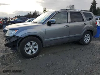 2009 Kia Borrego LX with VIN KNDJH741495024035, listed as a Copart auction lot 44590915 with NaN miles and Salvage Title. Bid and sale history available at carsss.com. Image 1.