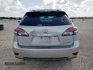 2013 Lexus RX 350 with VIN JTJZK1BA0D2009513, listed as a Copart auction lot 61829645 with 166,001 mi miles and Salvage title. Bid and sale history available at DreamBid. Image 6.