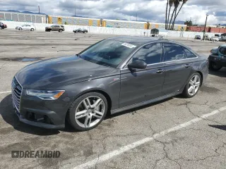 2016 Audi A6 Premium Plus with VIN WAUFGAFC4GN057387, listed as a Copart auction lot 49078355 with 99,493 mi miles and Salvage Title. Bid and sale history available at DreamBid. Image 1.