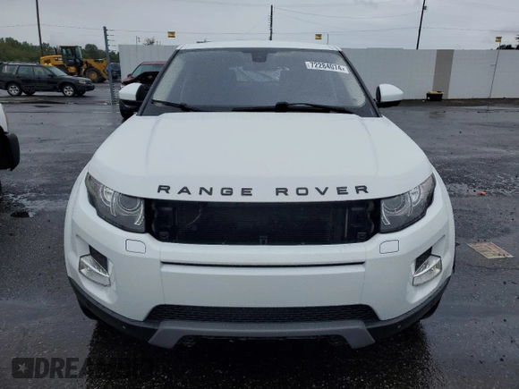 2015 Land Rover Range Rover Evoque Prestige with VIN SALVV2BG7FH021153, listed as a Copart auction lot 72284074 with 70,686 mi miles and Salvage title. Bid and sale history available at DreamBid. Image 5.