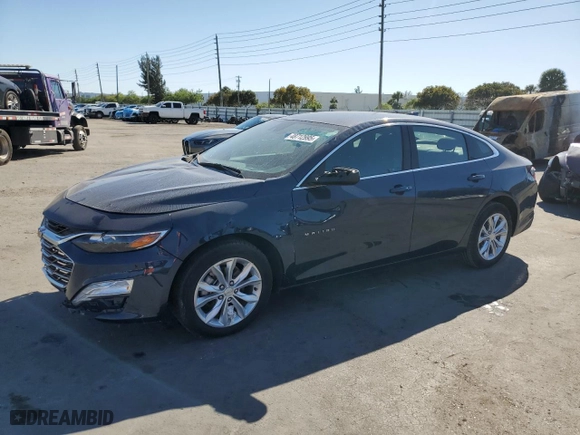 2022 Chevrolet Malibu LT with VIN 1G1ZD5ST1NF111816, listed as a Copart auction lot 48712995 with 21,969 mi miles and Clean Title. Bid and sale history available at carsss.com. Image 1.