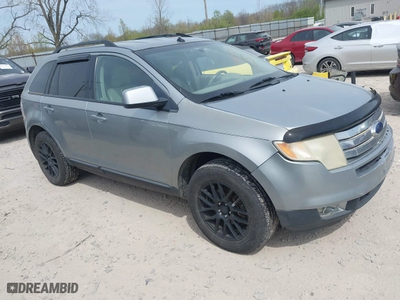 2007 Ford Edge SEL with VIN 2FMDK48C67BA89921, listed as a IAAI auction lot 42073722 with 270,000 mi miles. Bid and sale history available at carsss.com. Image 1.