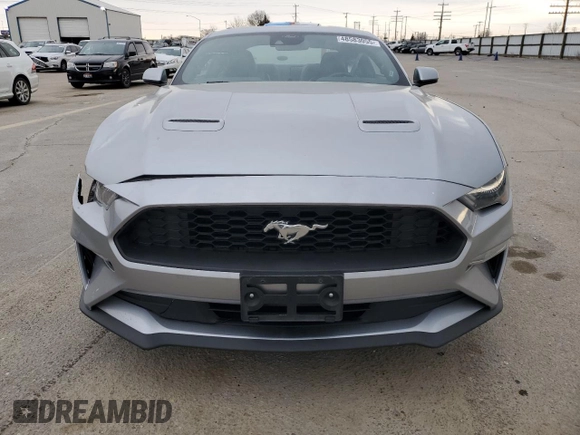 2023 Ford Mustang EcoBoost with VIN 1FA6P8TH8P5104972, listed as a Copart auction lot 48583055 with 35,178 mi miles and Salvage Title. Bid and sale history available at carsss.com. Image 5.