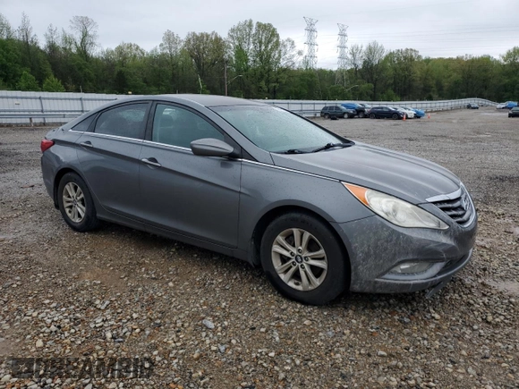 2013 Hyundai Sonata GLS with VIN 5NPEB4AC1DH700358, listed as a Copart auction lot 51606465 with 142,541 mi miles and Clean Title. Bid and sale history available at carsss.com. Image 4.
