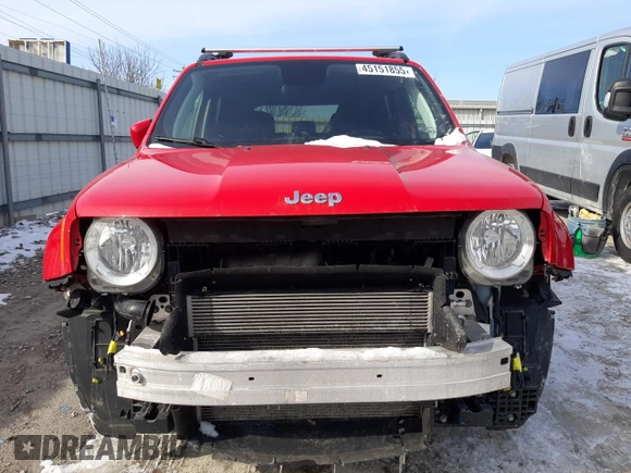 2018 Jeep Renegade Latitude with VIN ZACCJABB0JPJ58541, listed as a Copart auction lot 45151855 with 83,754 mi miles and Salvage Title. Bid and sale history available at carsss.com. Image 5.