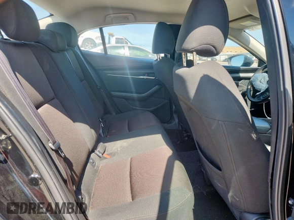 2021 Mazda 3 S with VIN JM1BPAAL1M1303601, listed as a Copart auction lot 63101125 with 82,041 mi miles and Salvage title. Bid and sale history available at DreamBid. Image 10.