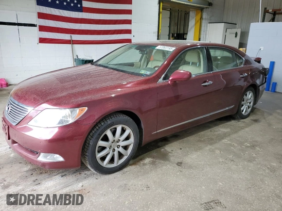 2007 Lexus LS 460 L с VIN JTHGL46F775008813, выставлен на аукционе Copart как лот 57063195 с пробегом 142 957 миль миль и Списание • Salvage title. История ставок и продаж доступна на DreamBid. Изображение 1.