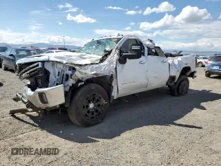 2023 GMC Sierra 3500HD SLT z VIN 1GT49UEY6PF156872, wystawiony jako Copart lot #60860064 z przebiegiem Nie podano mil oraz Szkoda całkowita • Salvage title. Historia ofert i sprzedaży dostępna na DreamBid. Obrazek 1.