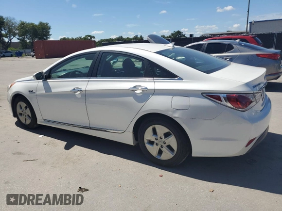 2012 Hyundai Sonata Hybrid z VIN KMHEC4A42CA032867, wystawiony jako Copart lot #61369295 z przebiegiem 151 751 mil mil oraz Czysty tytuł • Clean title. Historia ofert i sprzedaży dostępna na DreamBid. Obrazek 2.