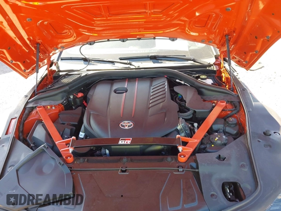2024 Toyota Supra 3.0 with VIN WZ1DB0G07RW063657, listed as a IAAI auction lot 41428094 with 8,765 mi miles and . Bid and sale history available at DreamBid. Image 10.