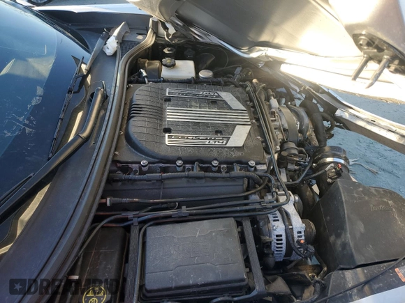2015 Chevrolet Corvette Z06 3LZ with VIN 1G1YT2D64F5600013, listed as a Copart auction lot 89328745 with 21,870 mi miles and Salvage Title. Bid and sale history available at carsss.com. Image 11.