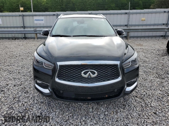 2019 Infiniti QX60 Luxe with VIN 5N1DL0MN7KC561596, listed as a Copart auction lot 53756085 with 77,041 mi miles and Salvage title. Bid and sale history available at DreamBid. Image 5.