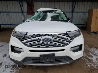 2020 Ford Explorer Platinum with VIN 1FM5K8HC8LGA91359, listed as a Copart auction lot 45890335 with 0 mi miles and Salvage Title. Bid and sale history available at carsss.com. Image 5.