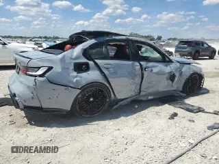 2025 BMW M3 Competition xDrive z VIN WBS33HJ0XSFT68891, wystawiony jako Copart lot #50525675 z przebiegiem Nie podano mil oraz Nie do naprawy • Non repairable. Historia ofert i sprzedaży dostępna na DreamBid. Obrazek 3.