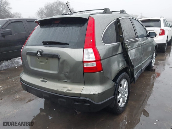2009 Honda CR-V EX-L with VIN JHLRE38709C007153, listed as a IAAI auction lot 41443864 with 259,822 mi miles. Bid and sale history available at carsss.com. Image 4.