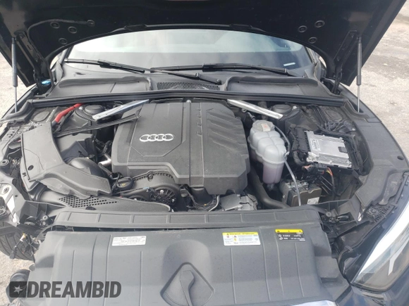 2021 Audi A5 Sportback Premium with VIN WAUABCF59MA038889, listed as a Copart auction lot 76304733 with 24,872 mi miles. Bid and sale history available at carsss.com. Image 11.