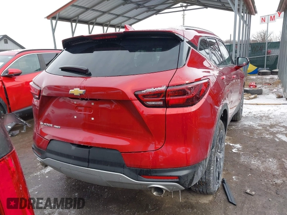 2023 Chevrolet Blazer LT z VIN 3GNKBJRS1PS225535, wystawiony jako IAAI lot #41389360 z przebiegiem 7 197 mil mil oraz . Historia ofert i sprzedaży dostępna na DreamBid. Obrazek 16.