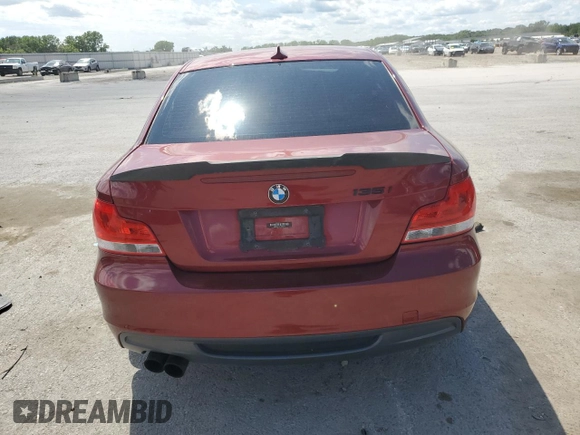 2012 BMW 1 Series 135i с VIN WBAUC9C5XCVM12726, выставлен на аукционе Copart как лот 58204845 с пробегом 84 331 миль миль и Списание • Salvage title. История ставок и продаж доступна на DreamBid. Изображение 6.