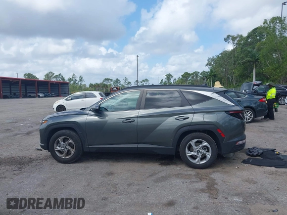 2023 Hyundai Tucson SEL with VIN 5NMJB3AE8PH191400, listed as a IAAI auction lot 41945536 with 48,645 mi miles and . Bid and sale history available at carsss.com. Image 14.