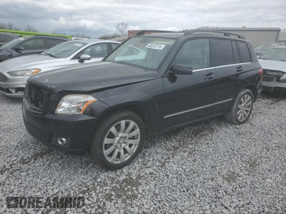 2012 Mercedes-Benz GLK 350 with VIN WDCGG5GBXCF733926, listed as a Copart auction lot 48519715 with 211,249 mi miles and Salvage Title. Bid and sale history available at DreamBid. Image 1.