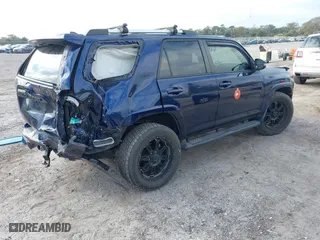 2019 Toyota 4Runner SR5 with VIN JTEZU5JR3K5200409, listed as a IAAI auction lot 41154305 with 64,935 mi miles. Bid and sale history available at carsss.com. Image 4.