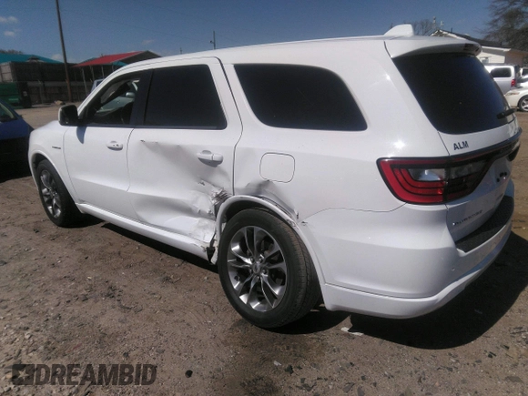 2020 Dodge Durango R/T with VIN 1C4SDHCT6LC119398, listed as a IAAI auction lot 41867696 with 155,101 mi miles and . Bid and sale history available at DreamBid. Image 3.