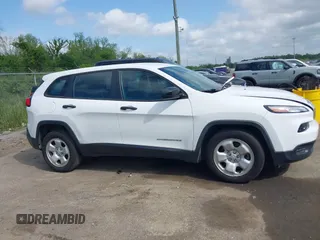 2016 Jeep Cherokee Altitude with VIN 1C4PJLAB4GW290666, listed as a IAAI auction lot 42052140 with 77,116 mi miles. Bid and sale history available at carsss.com. Image 13.