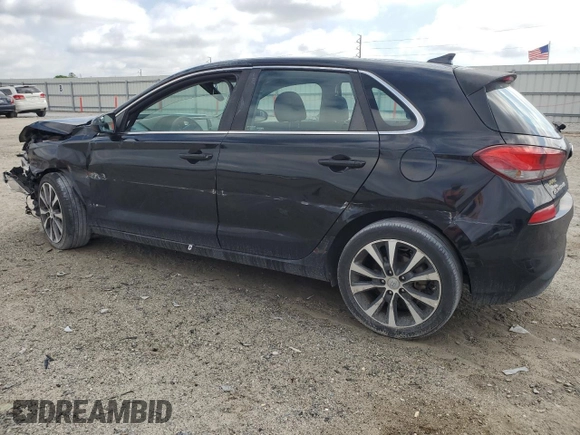 2019 Hyundai Elantra GT with VIN KMHH35LE2KU094601, listed as a Copart auction lot 51204115 with 117,210 mi miles and Salvage Title. Bid and sale history available at carsss.com. Image 2.