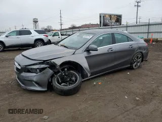 2019 Mercedes-Benz CLA with VIN WDDSJ4GB4KN721017, listed as a Copart auction lot 86242734 with 38,181 mi miles and Non Repairable. Bid and sale history available at carsss.com. Image 1.