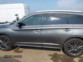 2020 Infiniti QX60 Luxe with VIN 5N1DL0MN2LC527549, listed as a IAAI auction lot 42408763 with 56,371 mi miles and . Bid and sale history available at DreamBid. Image 14.