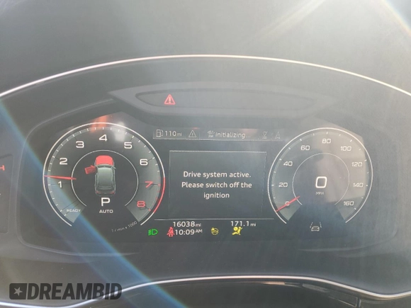 2023 Audi Q7 Premium Plus with VIN WA1LCBF73PD010023, listed as a Copart auction lot 88778615 with 16,038 mi miles and Salvage title. Bid and sale history available at DreamBid. Image 9.